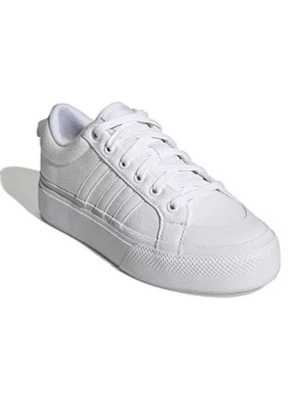 adidas Women's White Platform Canvas Sneakers